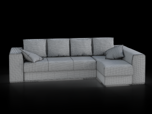 bruno corner sofa 3D Model