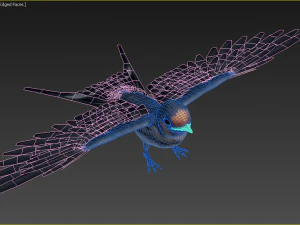 barn swallow 3D Model