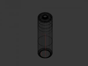 duracell battery 3D Model