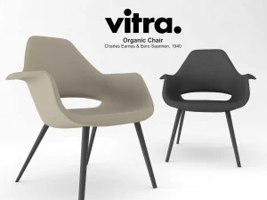 ヴィトラ オーガニックチェア 3Dモデル