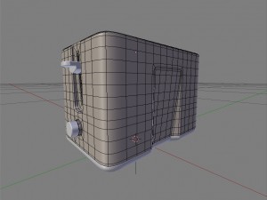 toaster classic design Modèle 3D