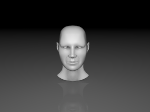 male head mesh 3D Модель