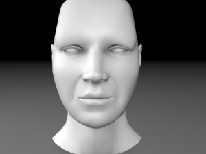 male head mesh 3D Model