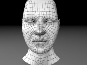male head mesh 3D Model