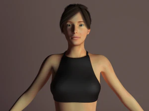 weiblich 3D Modell