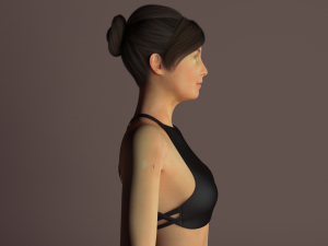 female 3D 模型