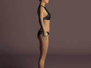 female 3D 模型
