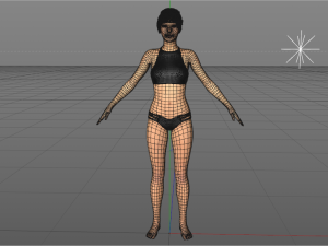 female 3D 模型