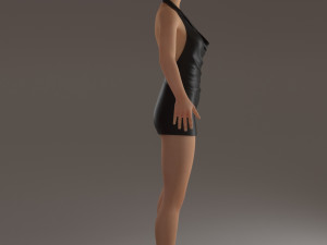 young girl Modelo 3D