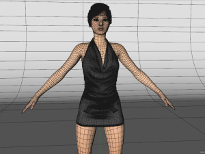 young girl Modelo 3D