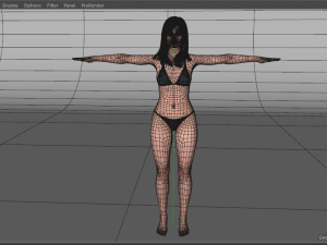 female character 3D Model