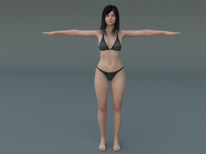 female character 3D Model