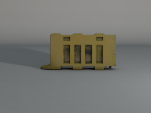 barricade 3D 模型