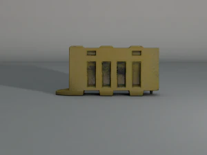barricade 3D Model
