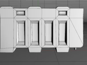 barricade 3D Model