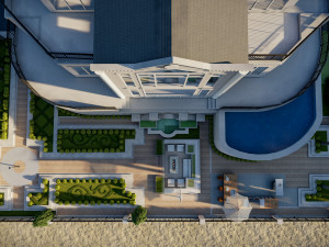 luxury backyard property atlantic ventnor city 3D Model