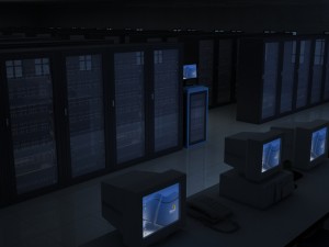 service station equipment room 3D Model