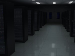 service station equipment room 3D Model