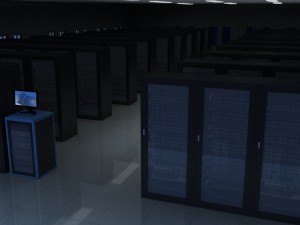 service station equipment room 3D Model