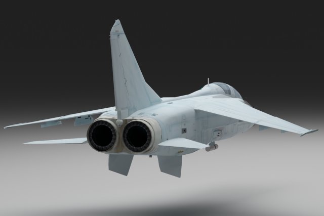 fbc-1jh-7 fighter 3D 모델 .c4d .max .obj .3ds .fbx .stl .blend 