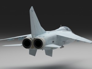 fbc-1jh-7 fighter Modèle 3D