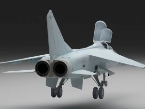 combattente fbc-1jh-7 Modello 3D