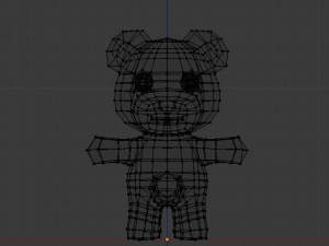 action teddy-rigged and animated 3D 模型
