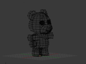 action teddy-rigged and animated 3D 模型