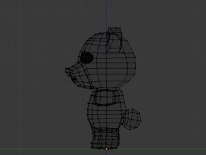 action teddy-rigged and animated 3D 模型