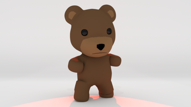 action teddy-rigged and animated 3D 模型 .c4d .max .obj .3ds .fbx .stl .blend 