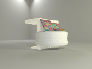 chair Modello 3D