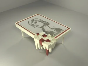 стіл 3D Модель