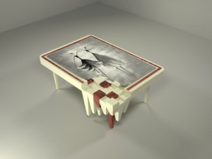 table Modello 3D