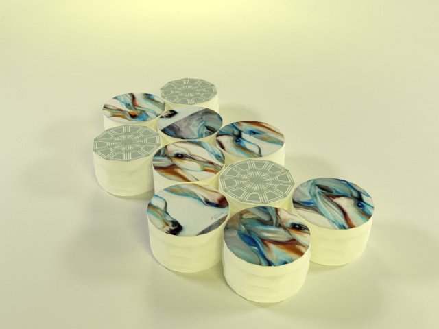 puff 3D Model .c4d .max .obj .3ds .fbx .stl .blend 