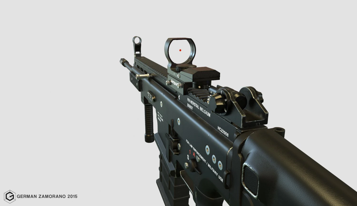 scar h 3D Model .c4d .max .obj .3ds .fbx .stl .blend 