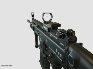 scar h Modèle 3D