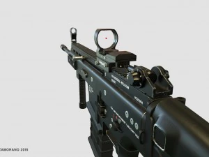 cicatrice h Modèle 3D