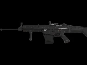 scar h 3D Model
