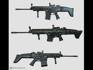 scar h Modelo 3D