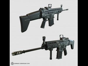 scar h Modelo 3D