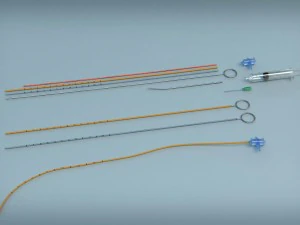 external ventricular drain -evd cranial access kit 3D Model