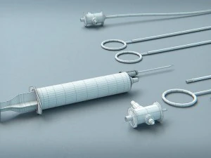external ventricular drain -evd cranial access kit 3D Model