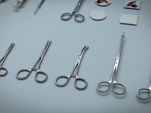 surgical instruments - medical equipment kit Model 3D