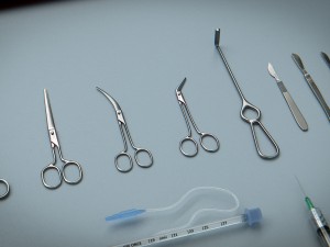 surgical instruments - medical equipment kit Model 3D