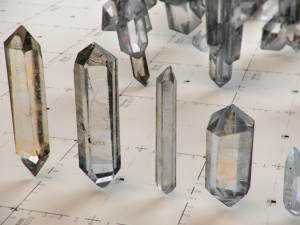 crystal model kit - 6 types trigonal Modèle 3D