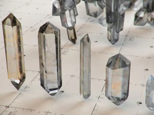 crystal model kit - 6 types trigonal 3D Model