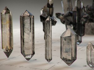 crystal model kit - 6 types trigonal Modèle 3D