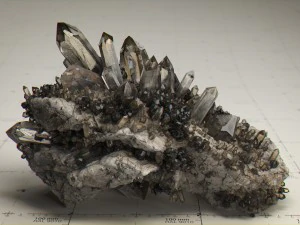 crystal model kit - 6 types trigonal 3D Model