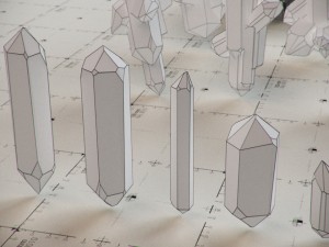 crystal model kit - 6 types trigonal Modèle 3D
