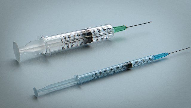 syringe - medical instrument - 2 types 3D 模型 .c4d .max .obj .3ds .fbx .stl .blend 